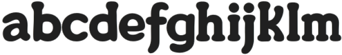 Senda Gurau otf (400) Font LOWERCASE