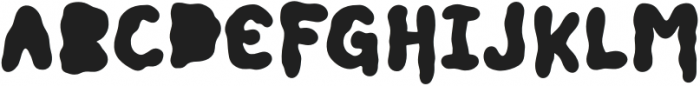 Sendeegg-Regular otf (400) Font UPPERCASE