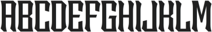Sengklec Condensed otf (400) Font UPPERCASE