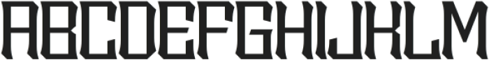 Sengklec Expanded otf (400) Font UPPERCASE