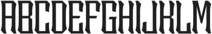 Sengklec Light Condensed otf (300) Font UPPERCASE