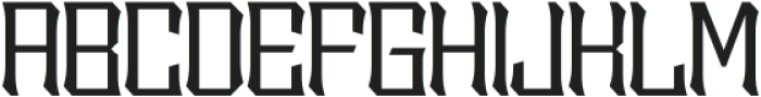 Sengklec Light Expanded otf (300) Font UPPERCASE