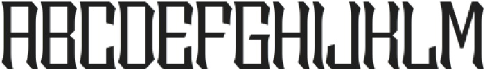 Sengklec Light otf (300) Font UPPERCASE
