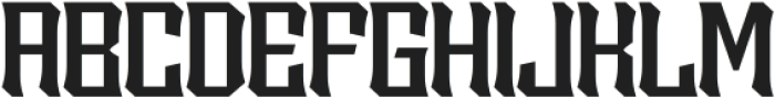 Sengklec Medium otf (500) Font UPPERCASE