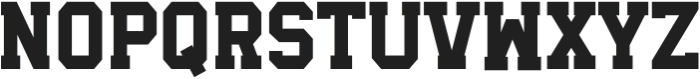 Senior Graduation Regular otf (400) Font LOWERCASE