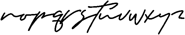 Senja otf (400) Font LOWERCASE