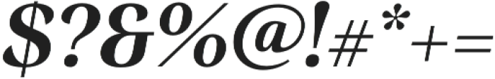 Senlot Ext Black Italic otf (900) Font OTHER CHARS