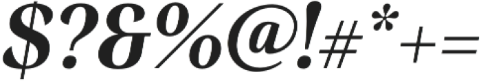Senlot Norm Black Italic otf (900) Font OTHER CHARS