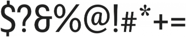 Senlot Sans Cond Regular otf (400) Font OTHER CHARS