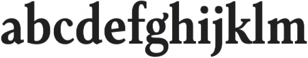 Senlot Serif Cond Bold otf (700) Font LOWERCASE