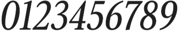 Senlot Serif Cond Medium Italic otf (500) Font OTHER CHARS