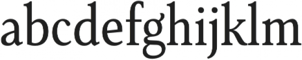 Senlot Serif Cond Regular otf (400) Font LOWERCASE