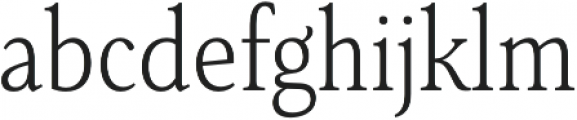 Senlot Serif Cond Thin otf (100) Font LOWERCASE