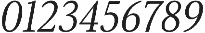 Senlot Serif Ext Book Italic otf (400) Font OTHER CHARS