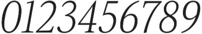 Senlot Serif Ext Thin Italic otf (100) Font OTHER CHARS