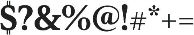 Senlot Serif Norm Black otf (900) Font OTHER CHARS