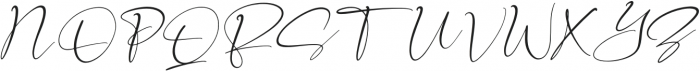 Senorita Signature Italic otf (400) Font UPPERCASE