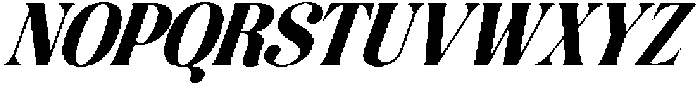 Senorita Slant otf (400) Font UPPERCASE