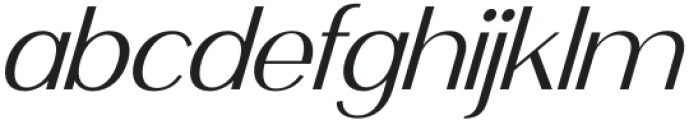 SentaSans Light Italic otf (300) Font LOWERCASE