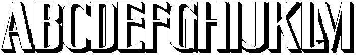 Senthil-3D otf (400) Font UPPERCASE