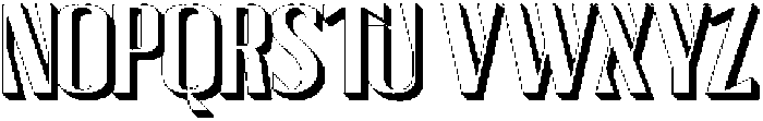 Senthil-3D otf (400) Font UPPERCASE