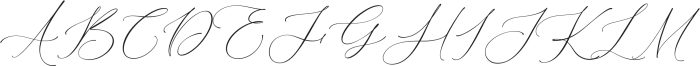 Sentiny Lovelyn otf (400) Font UPPERCASE