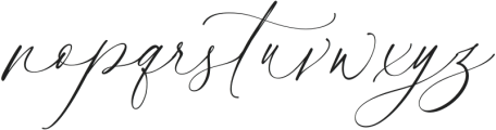 Sentiny Lovelyn otf (400) Font LOWERCASE