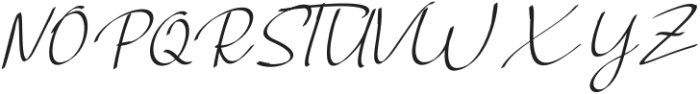 Sentralis signature Regular otf (400) Font UPPERCASE