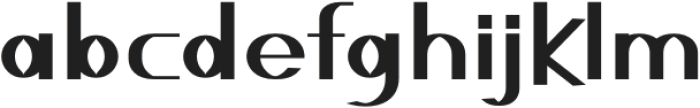 Sentru Regular otf (400) Font LOWERCASE