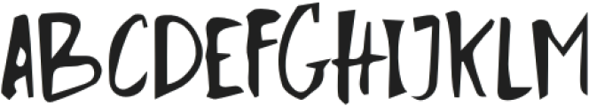 SeoraVisterSanderas-Regular otf (400) Font UPPERCASE