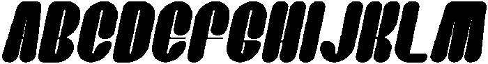 Seppro Italic otf (400) Font UPPERCASE