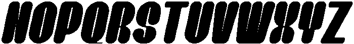 Seppro Italic otf (400) Font UPPERCASE