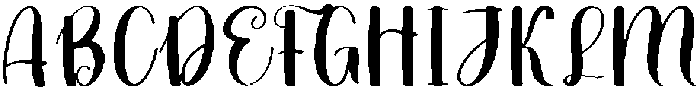 September Handmade Regular otf (400) Font UPPERCASE