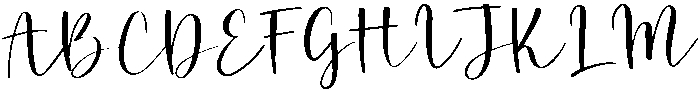 September Regular otf (400) Font UPPERCASE