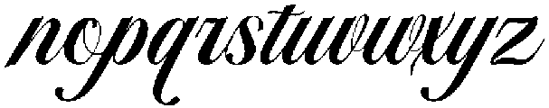 September Regular otf (400) Font LOWERCASE