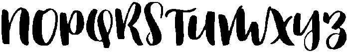 September otf (400) Font UPPERCASE