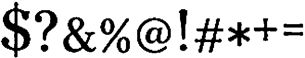 Sequana otf (400) Font OTHER CHARS
