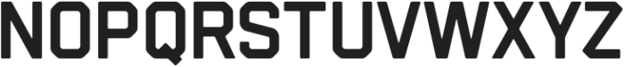 Sequential Medium otf (500) Font UPPERCASE