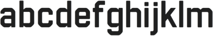 Sequential Medium otf (500) Font LOWERCASE