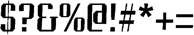 Sequoia Regular otf (400) Font OTHER CHARS