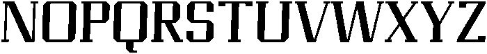 Sequoia Regular otf (400) Font UPPERCASE