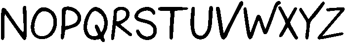 Sequoia Regular otf (400) Font UPPERCASE