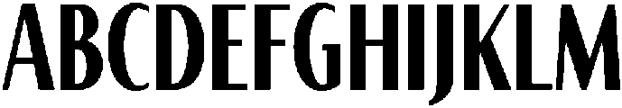 Serafina Regular otf (400) Font UPPERCASE
