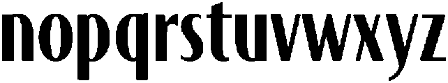 Serafina Regular otf (400) Font LOWERCASE