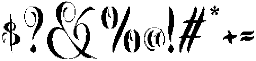 Serahine Regular otf (400) Font OTHER CHARS