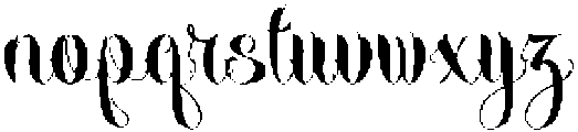 Serahine Regular otf (400) Font LOWERCASE