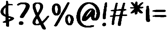 Serahkuai Regular otf (400) Font OTHER CHARS