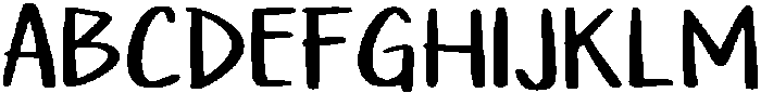 Serahkuai Regular otf (400) Font UPPERCASE