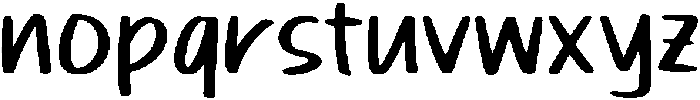 Serahkuai Regular otf (400) Font LOWERCASE