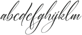 Serandipity Boutique Script Italic otf (400) Font LOWERCASE